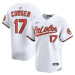 Baltimore Orioles Colton Cowser #17 White Home Limited Player Jersey