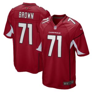 Andrew Brown Arizona Cardinals  Game Player Jersey - Cardinal