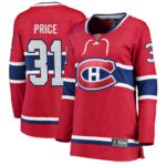 Carey Price Montreal Canadiens Women's Home Breakaway Player Jersey - Red