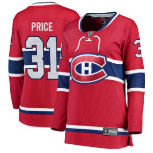 Carey Price Montreal Canadiens Women's Home Breakaway Player Jersey - Red