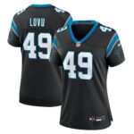 Frankie Luvu Carolina Panthers  Women's Team Game Jersey - Black