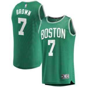 Jaylen Brown Boston Celtics  Fast Break Replica Player Jersey - Green