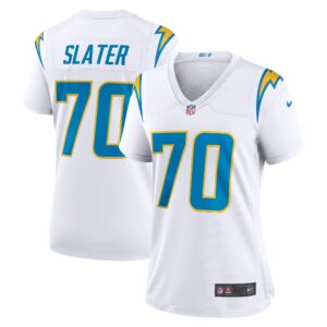 Rashawn Slater Los Angeles Chargers Women's Game Jersey - White