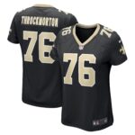 Calvin Throckmorton New Orleans Saints  Women's Game Player Jersey - Black