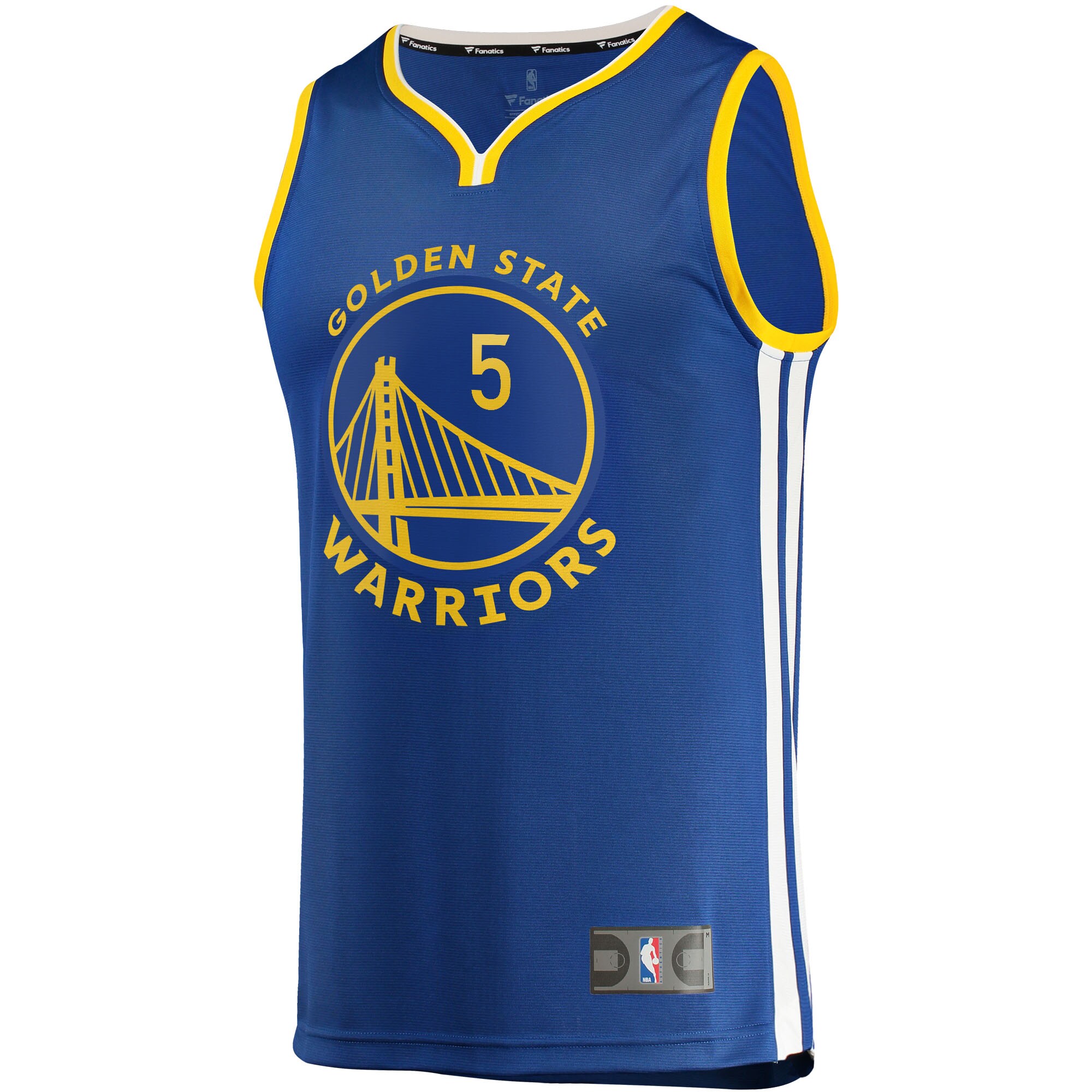 Kevon Looney Golden State Warriors Fast Break Replica Jersey - Icon Edition - Blue - Image 2