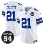 Dallas Cowboys #94 Marshawn Kneeland Memorial Patch Vapor Limited Jersey - All Stitched