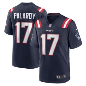 Michael Palardy New England Patriots  Home Game Player Jersey - Navy