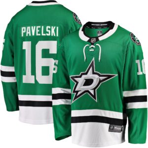 Joe Pavelski Dallas Stars Breakaway Home Player Jersey - Kelly Green