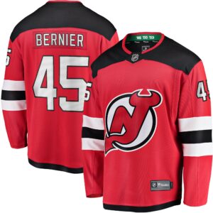 Jonathan Bernier New Jersey Devils Breakaway Player Jersey - Red