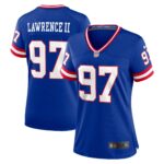 Dexter Lawrence II New York Giants Women's Classic Game Player Jersey - Royal