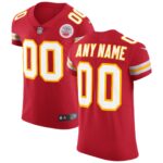 Kansas City Chiefs  Vapor Untouchable Custom Elite Jersey - Red