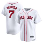 Men's Boston Red Sox Masataka Yoshida  White Home Limited Player Jersey