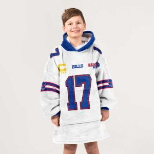 Kid Mafia J.A 17 Buffalo Football Unisex Blanket Hoodie