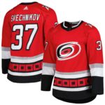 Andrei Svechnikov Carolina Hurricanes  25th Anniversary Authentic Pro Primegreen Player Jersey - Red
