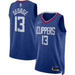 Paul George LA Clippers 2021/22 Diamond Swingman Jersey - Icon Edition - Royal