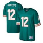 Bob Griese Miami Dolphins  1972 Legacy Replica Jersey - Aqua