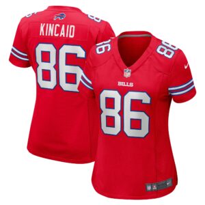 Dalton Kincaid Buffalo Bills Women's Alternate Game Jersey - Red