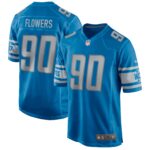 Trey Flowers Detroit Lions  Game Jersey - Blue