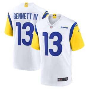 Stetson Bennett Los Angeles Rams  Game Jersey - White