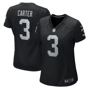 DeAndre Carter Las Vegas Raiders Women's Game Player Jersey - Black