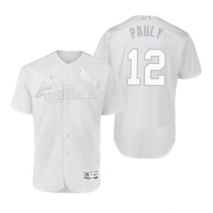 St. Louis Cardinals Paul DeJong Pauly White 2019 Players Weekend Jersey