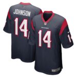 Tyler Johnson Houston Texans  Game Player Jersey - Navy