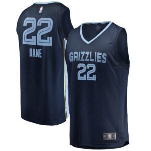 Desmond Bane Memphis Grizzlies  2021/22 Fast Break Replica Jersey - Icon Edition - Navy