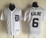 Detroit Tigers #6 Al Kaline White Flexbase Collection Stitched Jersey