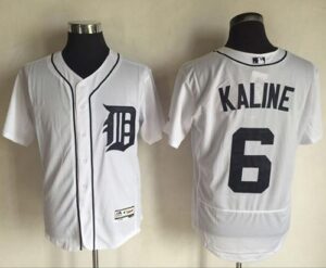 Detroit Tigers #6 Al Kaline White Flexbase Collection Stitched Jersey