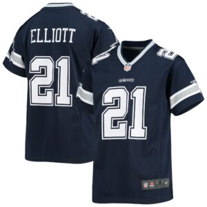 Ezekiel Elliott Dallas Cowboys  Youth Player Game Jersey - Navy