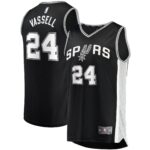 Devin Vassell San Antonio Spurs  2021/22 Fast Break Replica Jersey - Icon Edition - Black
