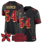 Fred Warner #54 San Francisco 49ers Rivalries x Stranger Things Vapor Limited Jersey - All Stitched