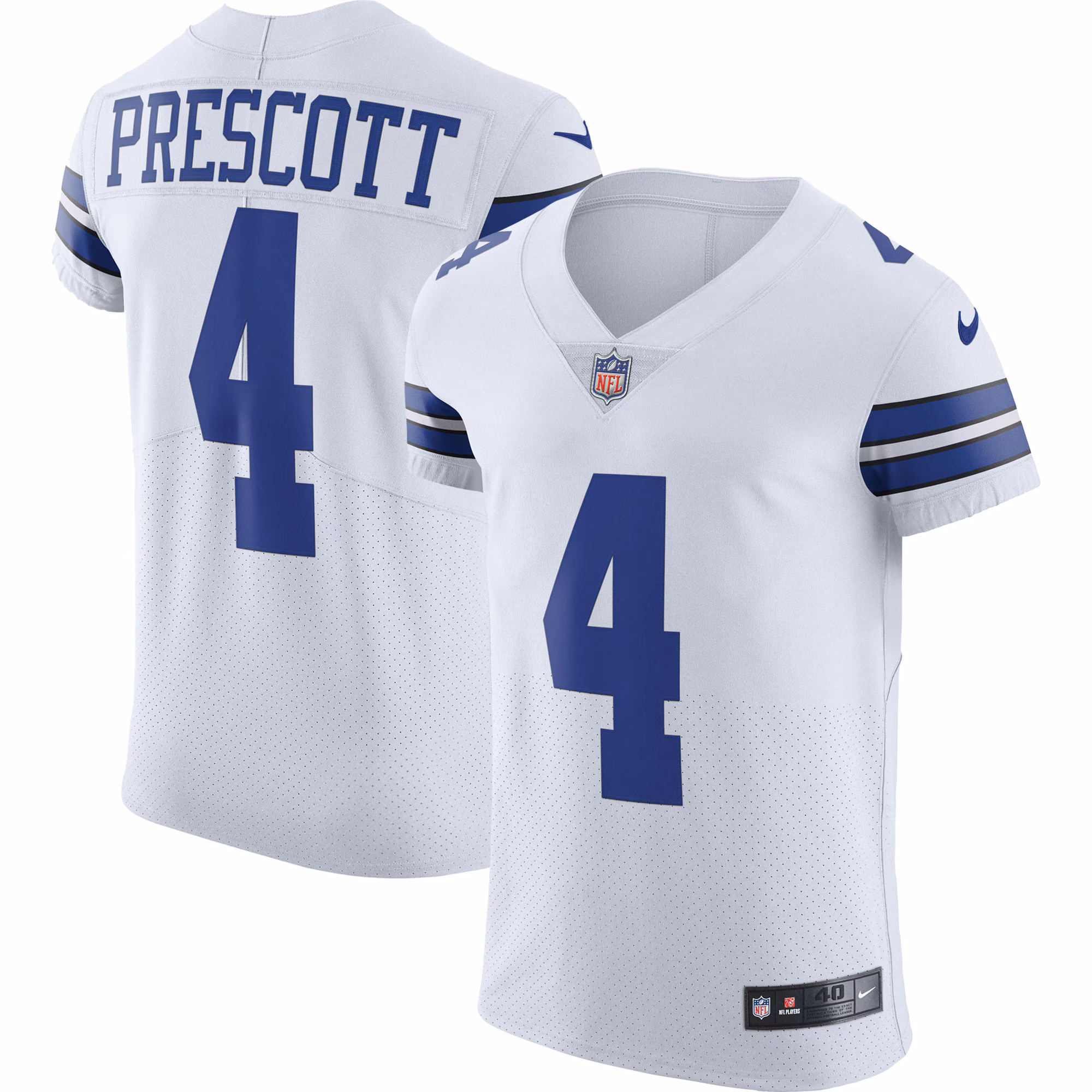 Dak Prescott Dallas Cowboys Vapor Elite Player Jersey - White - Image 7
