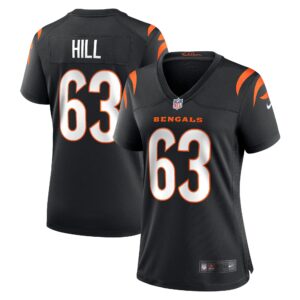Trey Hill Cincinnati Bengals Women's Game Jersey - Black
