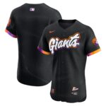 Men's San Francisco Giants Anthracite City Connect Elite Jersey