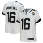 Trevor Lawrence Jacksonville Jaguars  Youth Game Jersey - White
