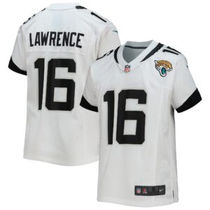 Trevor Lawrence Jacksonville Jaguars  Youth Game Jersey - White
