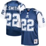 Emmitt Smith Dallas Cowboys  1995 Authentic Retired Player Jersey - Navy/White