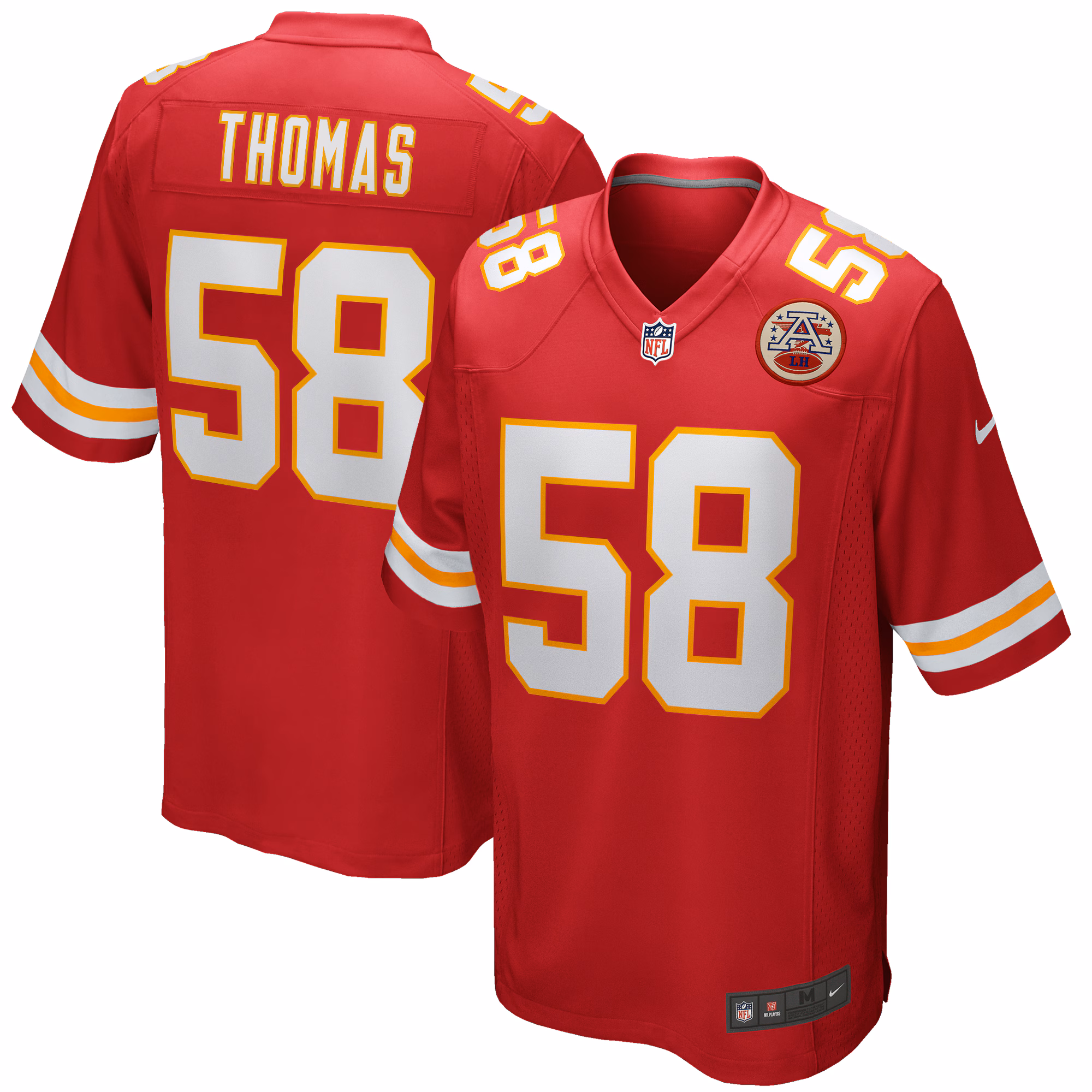 Derrick Thomas Kansas City Chiefs Game Retired Player Jersey - Red