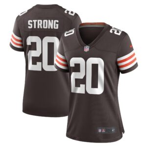Pierre Strong Jr. Cleveland Browns Women's Team Game Jersey -  Brown