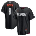 Men's Baltimore Orioles Cal Ripken? Black City Connect Replica Player Jersey