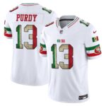 Brock Purdy # 13 San Francisco 49ers Mexico Vapor Limited Jersey V4 - All Stitched