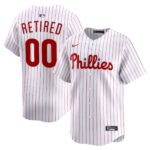 Philadelphia Phillies White Home Limited Pick-A-Player Retired Roster Jersey