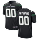 New York Jets  Youth Custom Game Jersey - Black