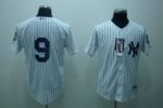 New York Yankees #9 Roger Maris Stitched White Jersey