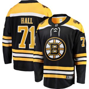 Taylor Hall Boston Bruins Home Premier Breakaway Player Jersey - Black