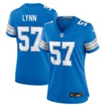 Nate Lynn Detroit Lions Women's Game Jersey -  Blue