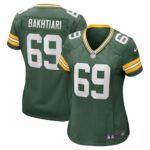 David Bakhtiari Green Bay Packers  Women's Game Player Jersey - Green