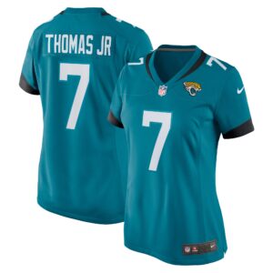 Brian Thomas Jr. Jacksonville Jaguars Women's Game Jersey -  Teal
