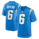 Dustin Hopkins Los Angeles Chargers  Game Jersey - Powder Blue